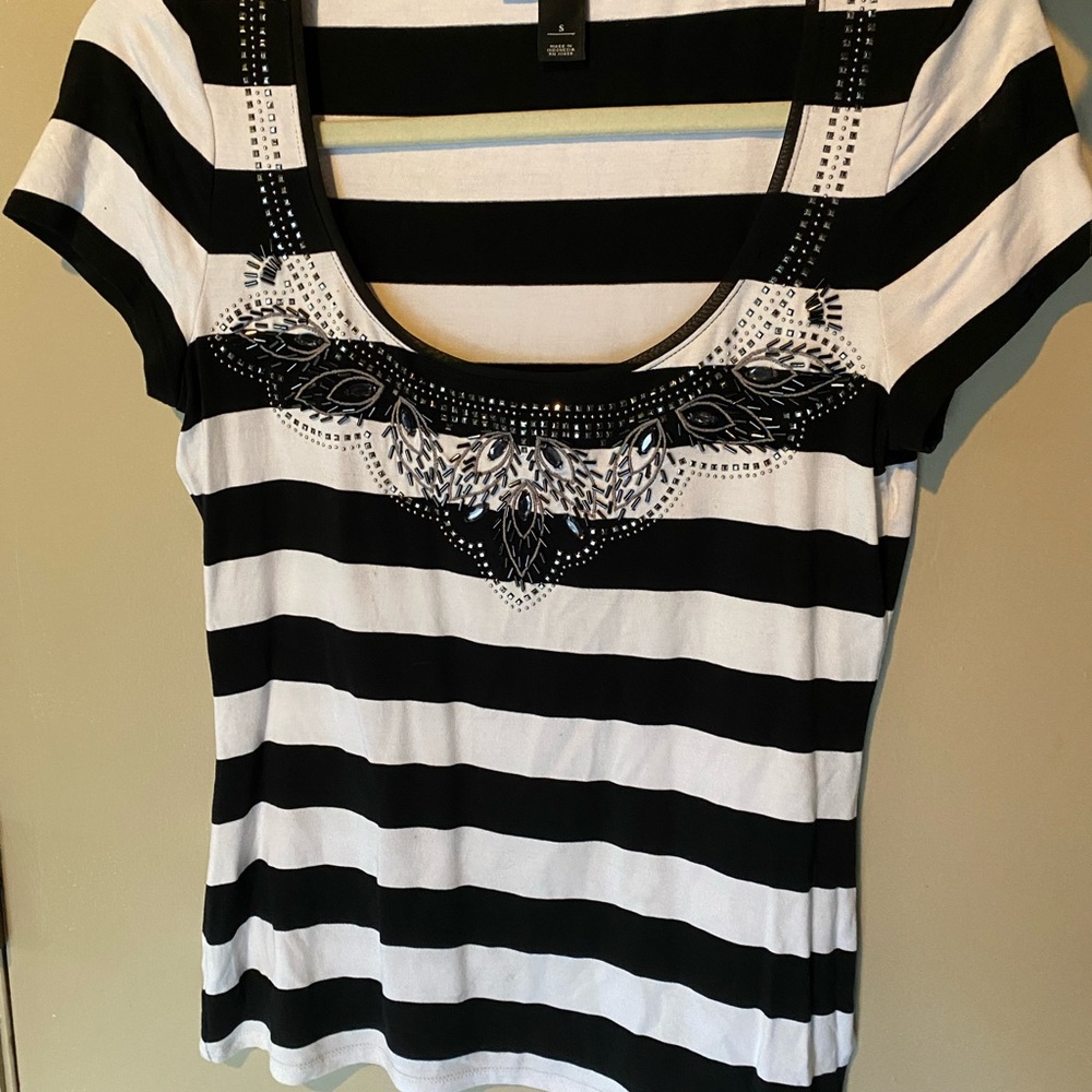 WHBM striped shirt